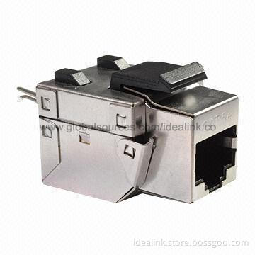 Cat6 FTP Keystone Jack with RJ45 Connector